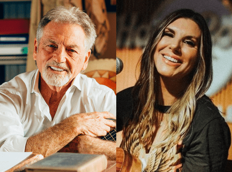 Larry Gatlin and Rachel Thibodeau
